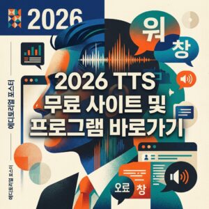 ai thumbnail poster 2026 TTS 무료 사이트 및 프로그램 바로가기 1785632990
