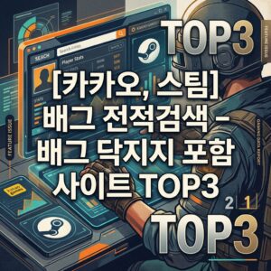 ai thumbnail poster 카카오 스팀 배그 전적검색 – 배그 닥지지 포함 사이트 TOP3 1785635708