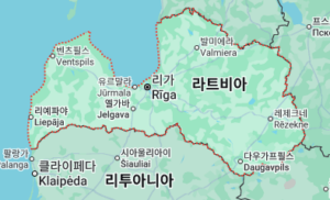 라트비아 지도보기 위치 고화질 사이트
